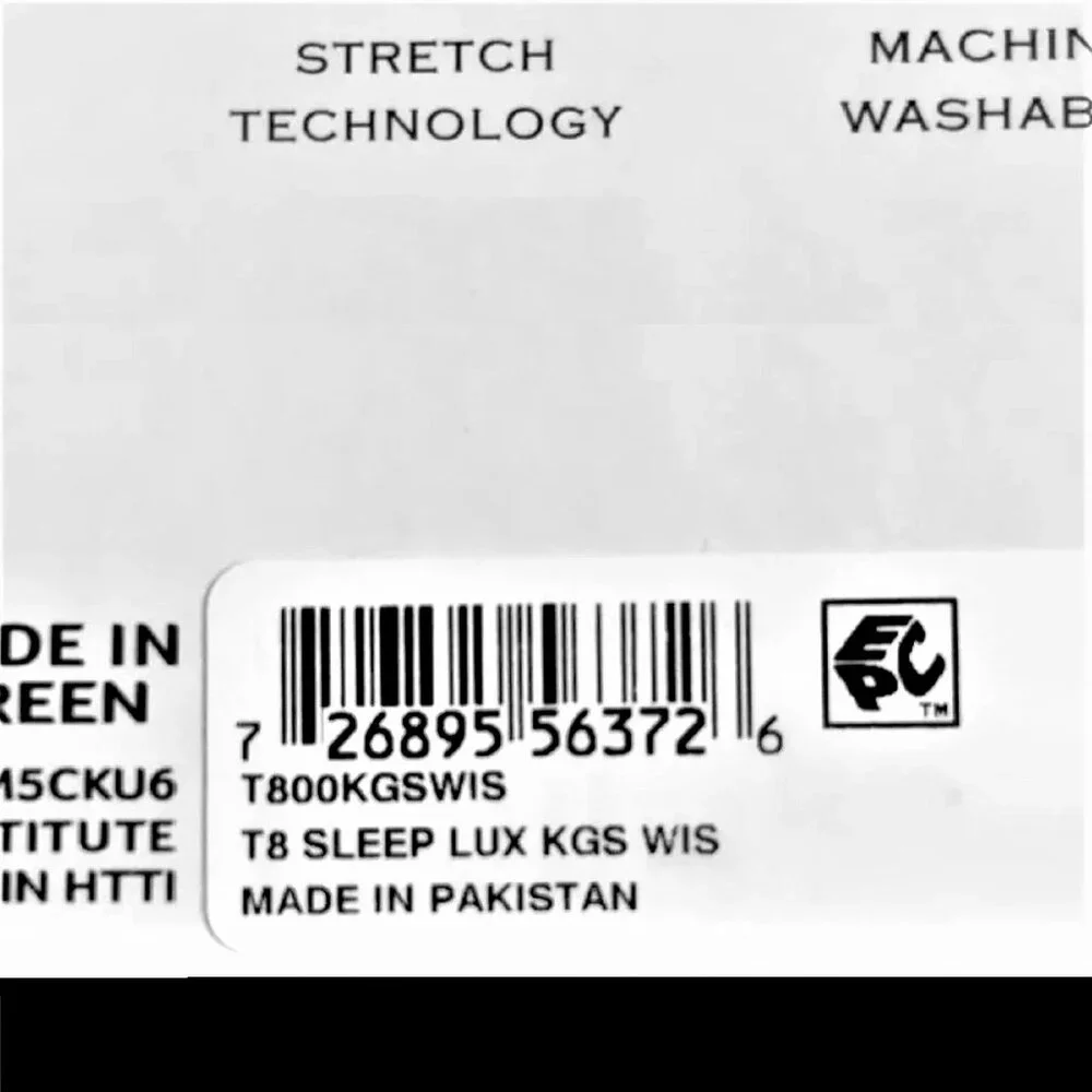 new WISTERIA Charter Club Sleep Luxe 800 TC 100% Cotton Sateen KING Sheet Set